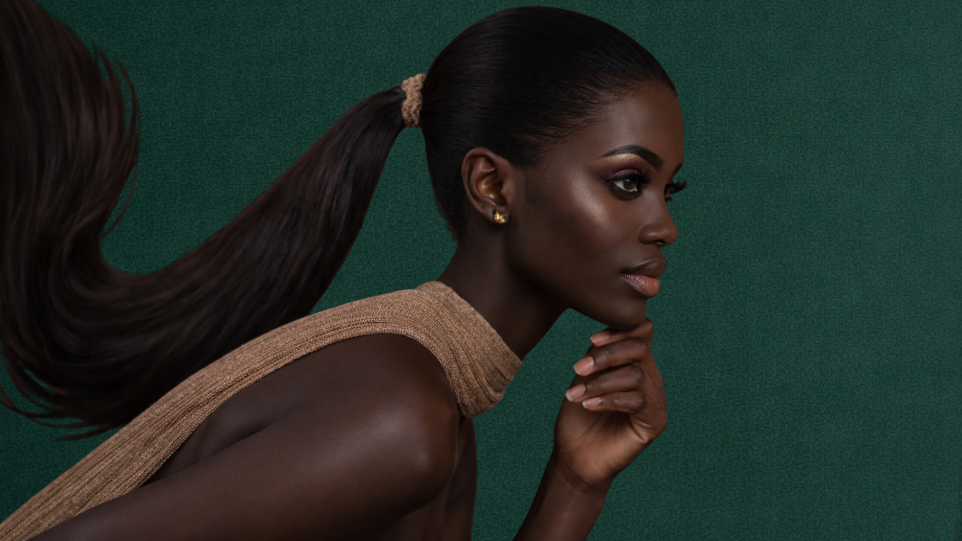 Evessent footer_ponytail_hair_extensions_beautiful_dark_skinned_female - 1920 x 1080